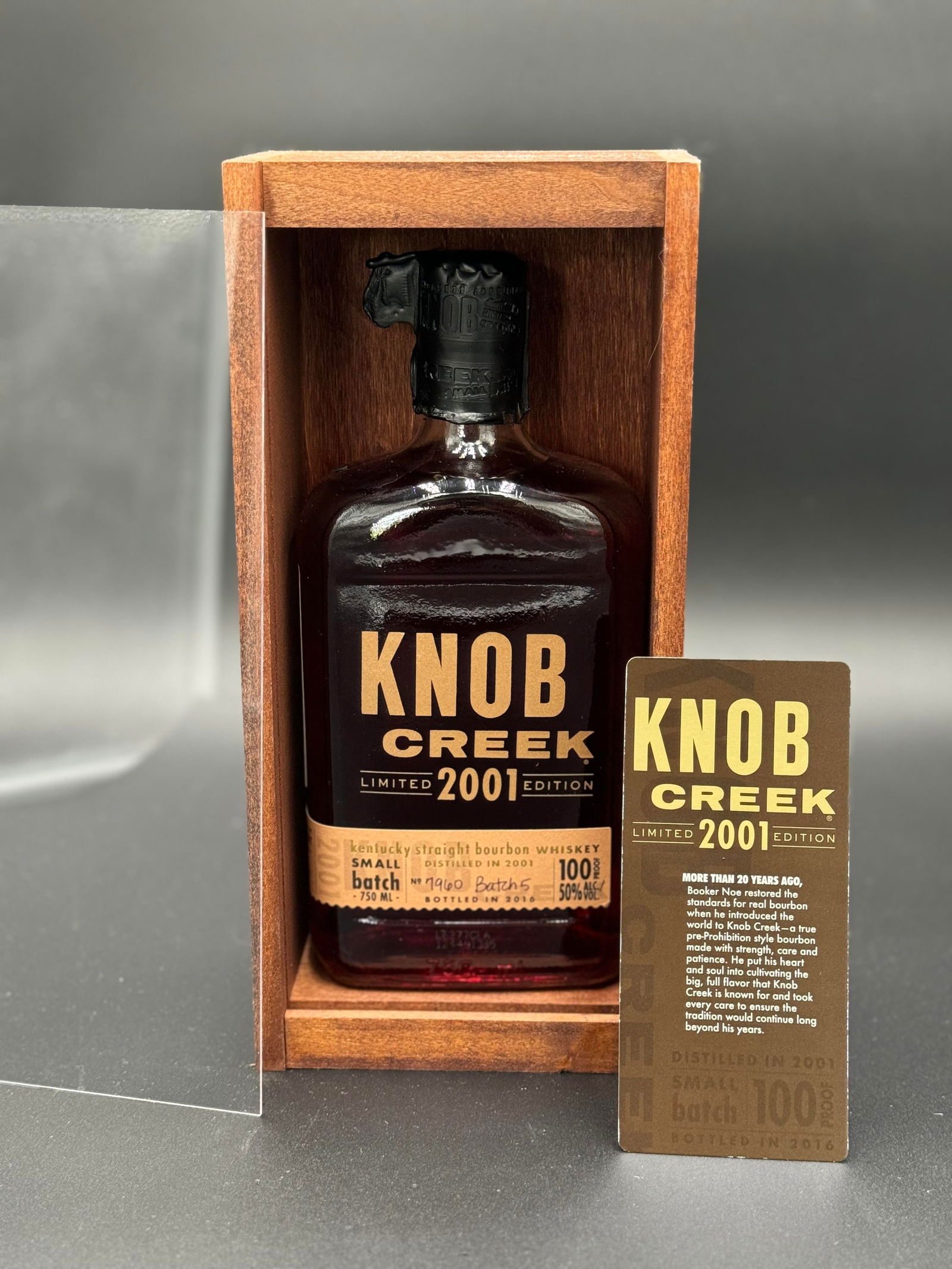 Knob Creek 'Limited Edition 2001' Batch 5 (1 of 1)