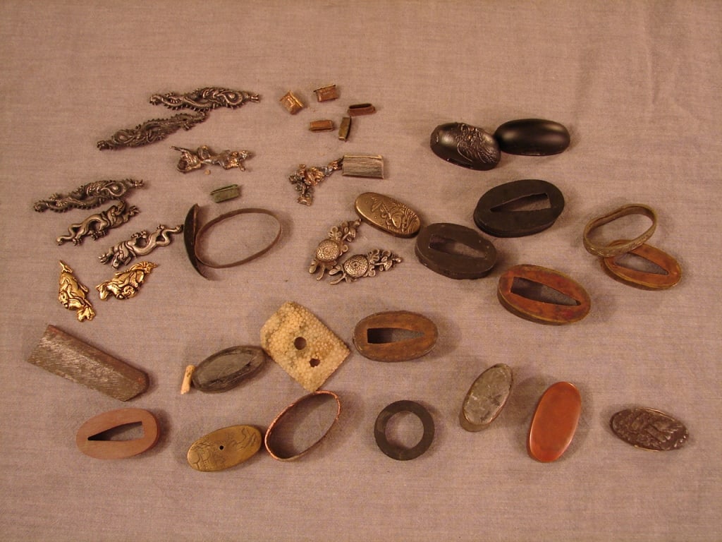 Japanese sword parts (1 of 7)