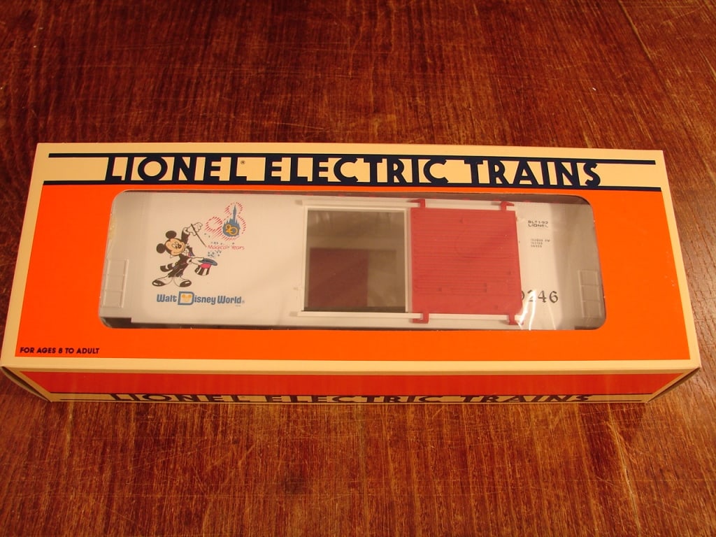 Lionel Disney 20th Anniversary Hi Cube: Lionel Electric Disney 20th Anniversary Hi Cube 6-19246. New in Box.