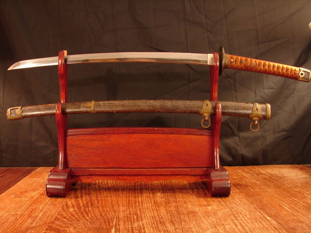 Japanese sword Kai Gunto with papers (1 of 20)