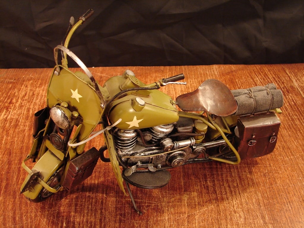 Jaylane Handmade Military Harley Davidson WWII (1 of 10)