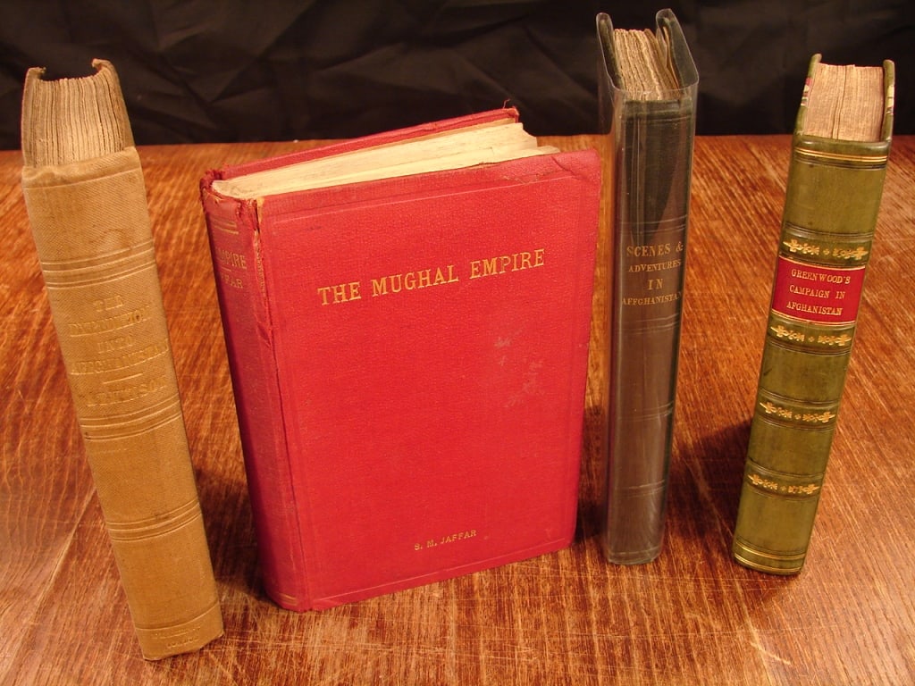 Lots of 4 antique Military History of Afghanistan (1 of 20)