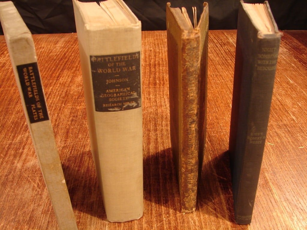 Lot of 4 WWI and earlier and battlefield plates (1 of 19)