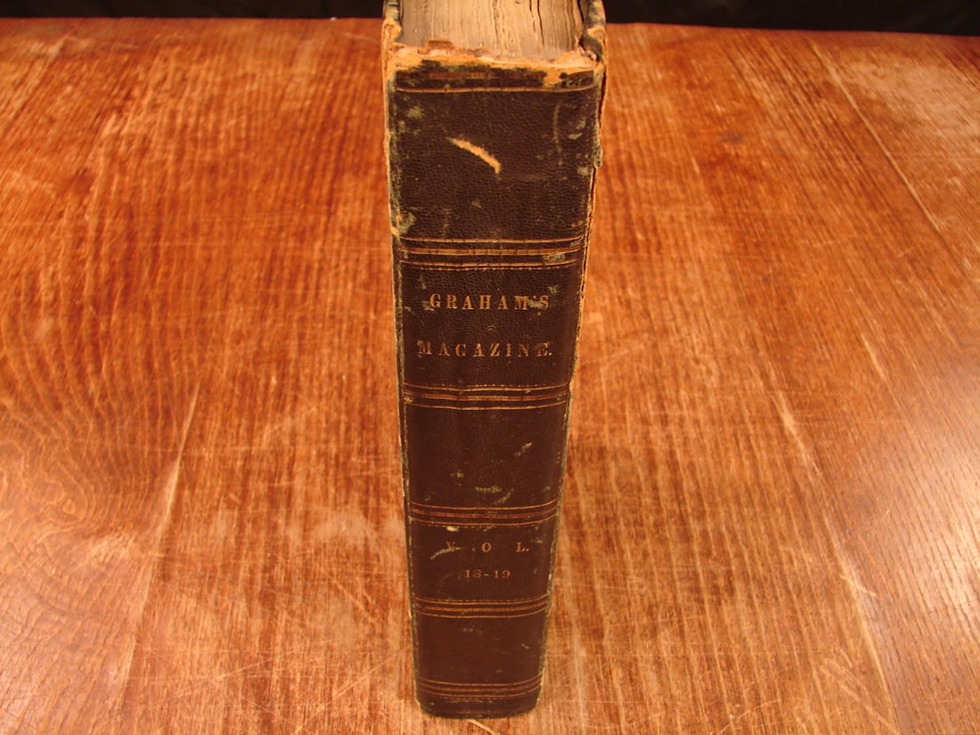 Edgar Allen  Poe Graham's Magazine April 1841 (1 of 12)
