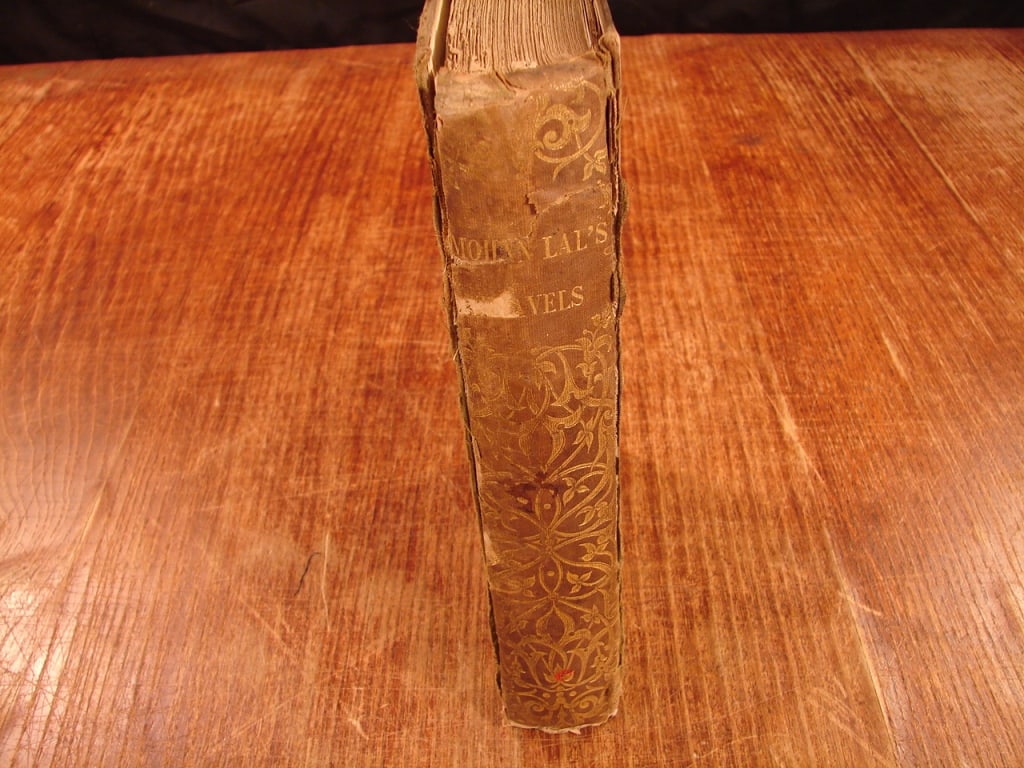 Travels by Mohan Lal Esq. 1846: Travels by Mohan Lal Esq. London 1846, A prominent historical travelogue written by Mohan Lal Kashmiri (also known as Mohan Lal Zutshi) and published in London in 1846. Mohan Lal was a pioneering