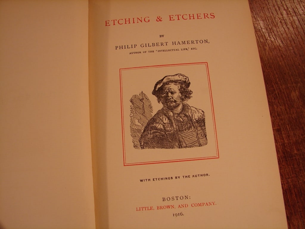 Etching & Etchers by Philip Gilbert Hamerton 1916 - 5