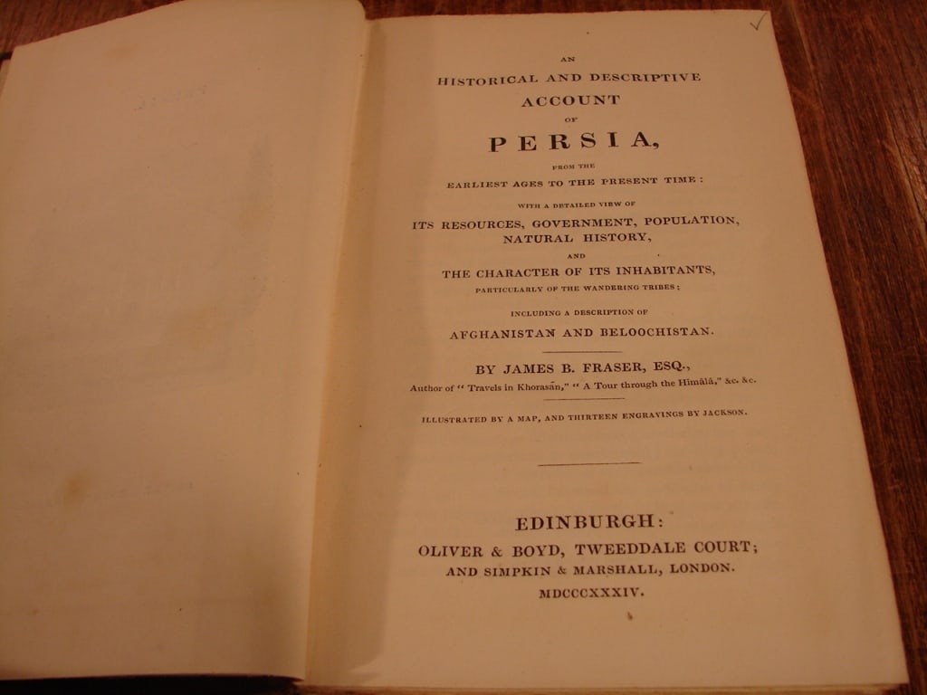Edinburgh Cabinet Library - Persia by J. Fraser - 4