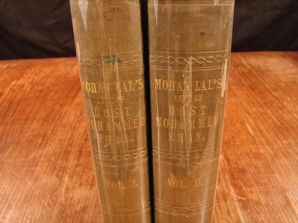 2 vol. lot Mouhan Lal's Life of Dost Mohammed Khan - 2