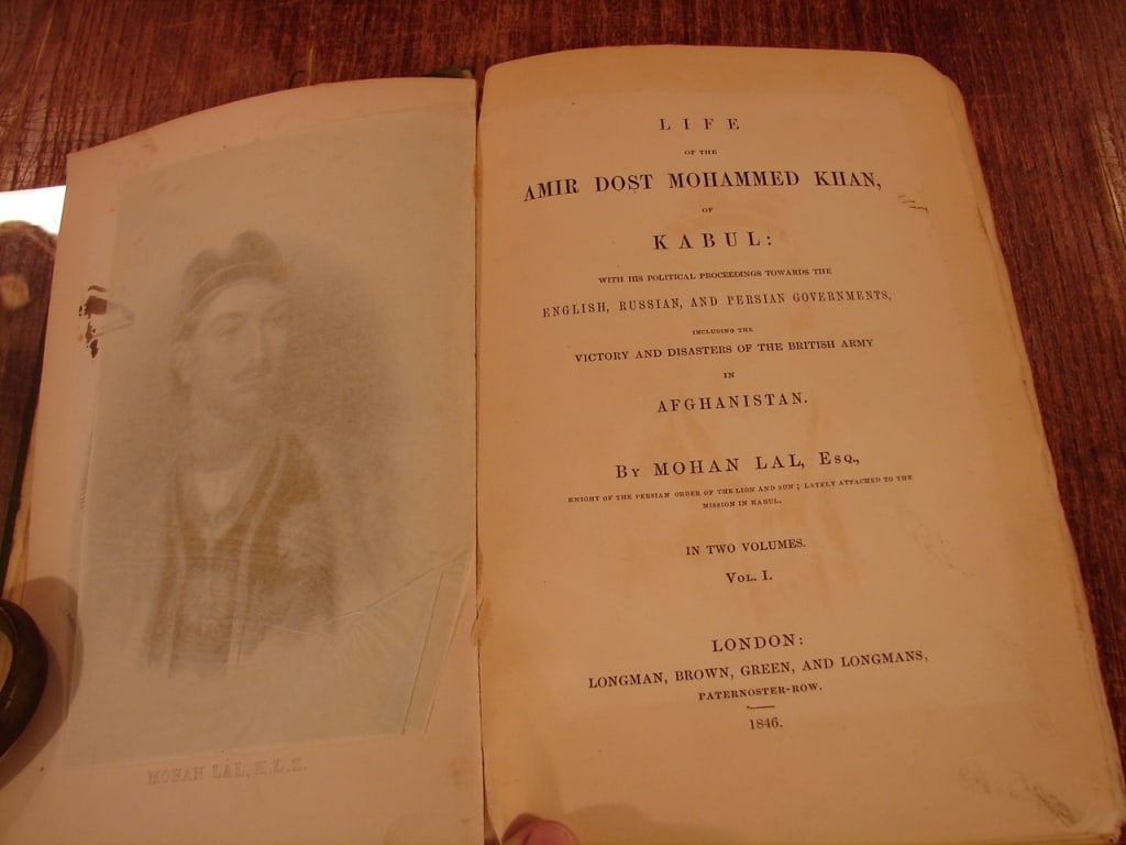 2 vol. lot Mouhan Lal's Life of Dost Mohammed Khan - 6