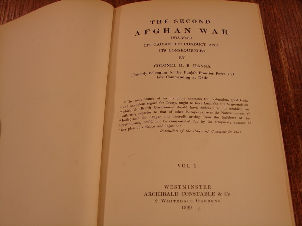 3 vol. set of The Second Afghan War 1899 - 5