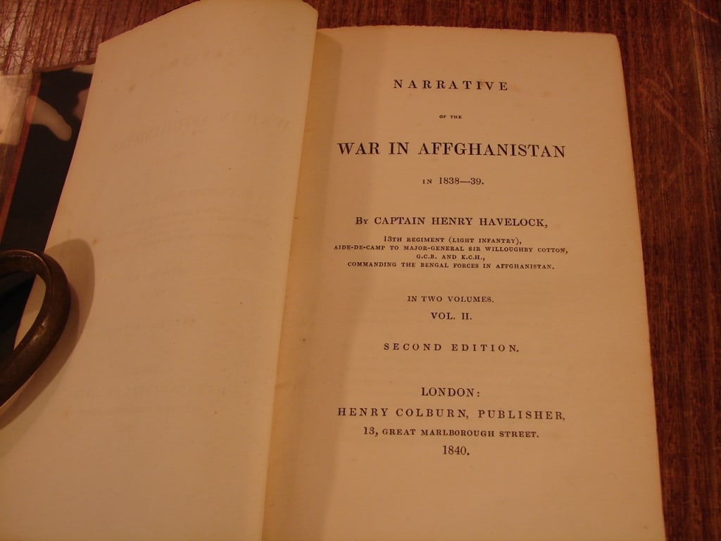 2 vol.set Narrative of The War in Afghanistan 1840 - 3