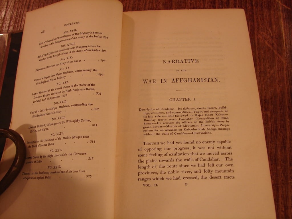 2 vol.set Narrative of The War in Afghanistan 1840 - 4