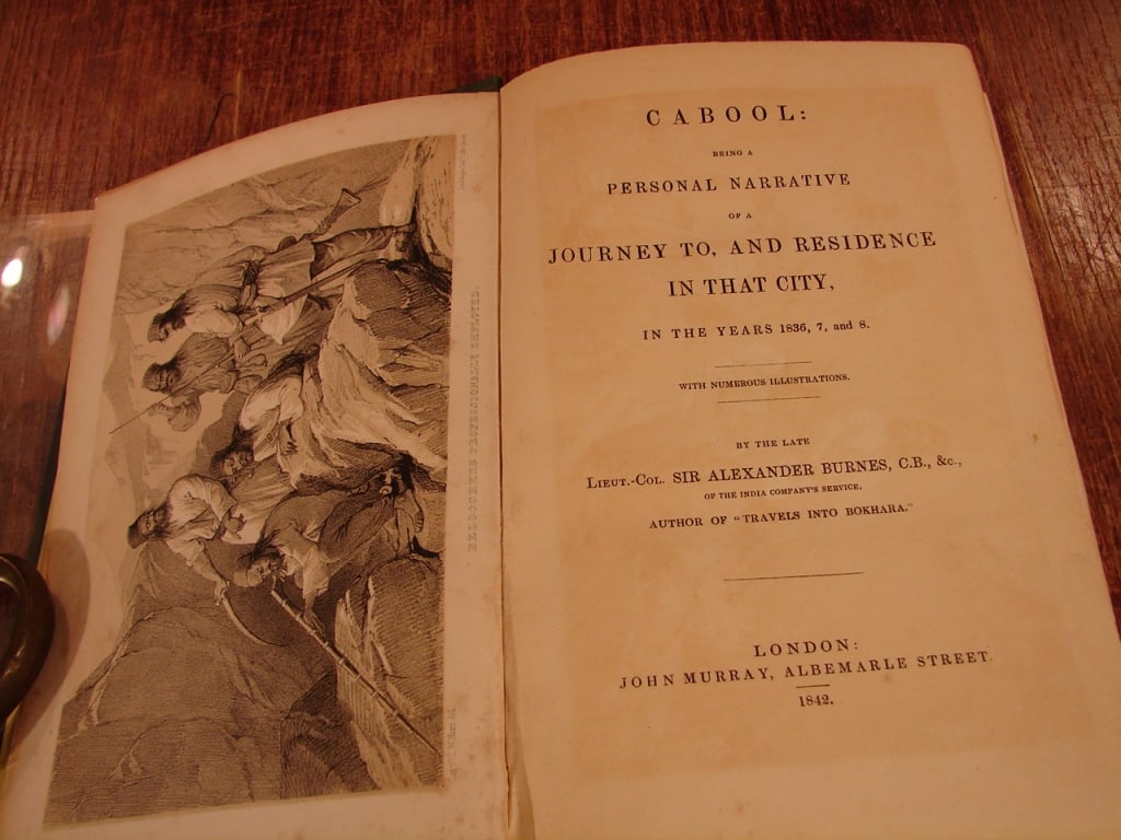First edition. Cabool by Sir A. Burnes 1842 - 4