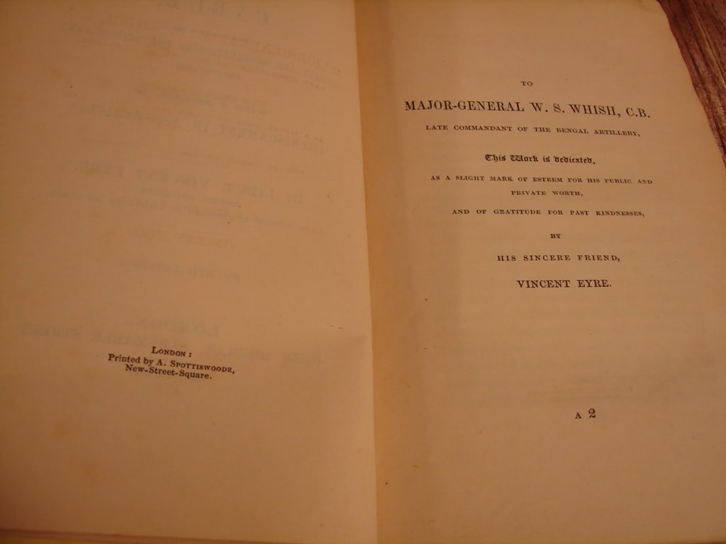 Journal of an Afghanistan Prisoner London 1843 - 6
