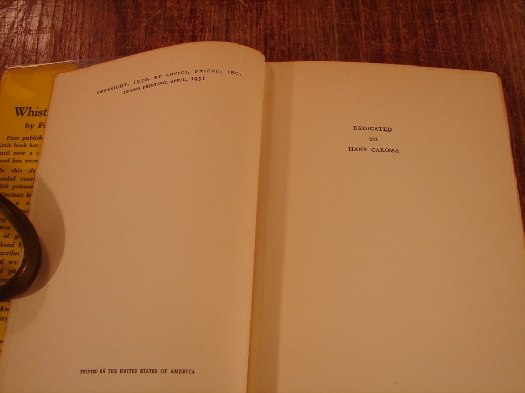 Lot of two. First Edition The Whistlers Room - 4