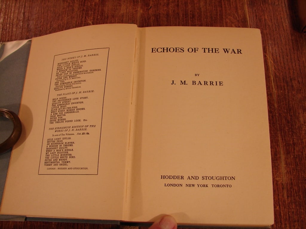 Lot of two WWI books - 4