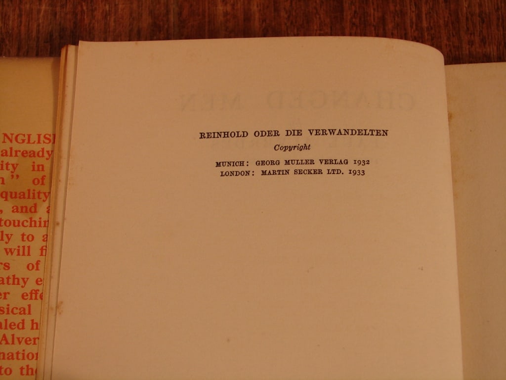 Lot of two WWI books - 9