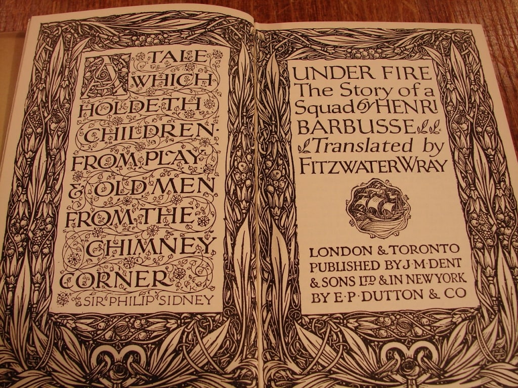 Under Fire by Henri Barbusse London 1926 - 7