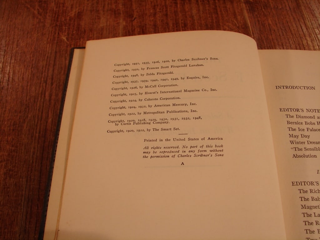First Edition F. Scott Fitzgerald - 6