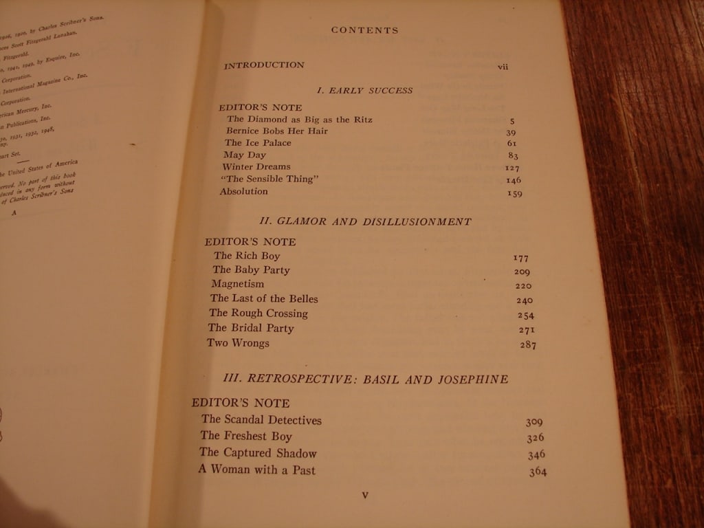 First Edition F. Scott Fitzgerald - 8