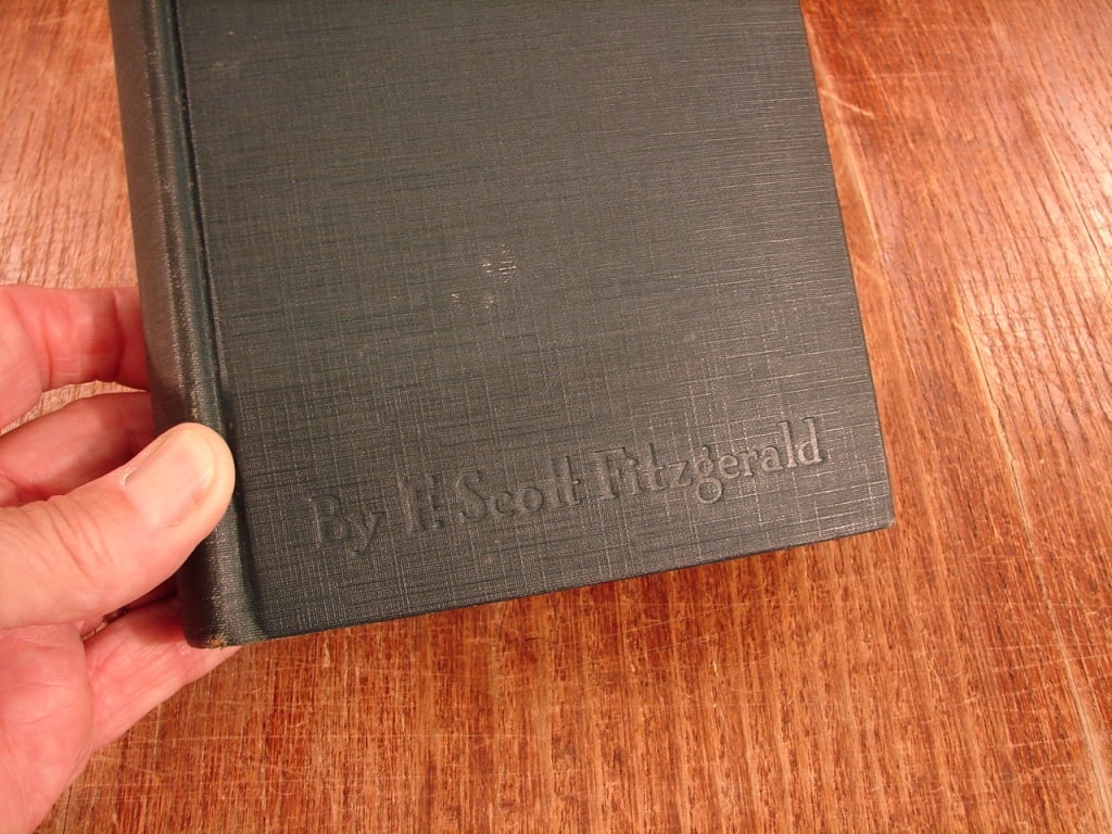 First edition F. Scott Fitzgerald 1922 - 3