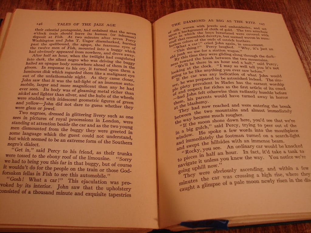 First edition F. Scott Fitzgerald 1922 - 8