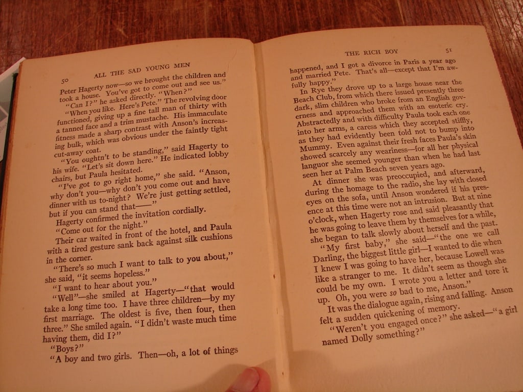 First Edition, first print F. Scott Fitzgerald - 8