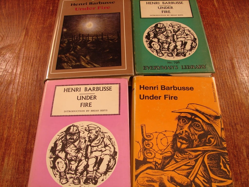 Lot of 4 copies of Under Fire by Henri Barbusse - 2