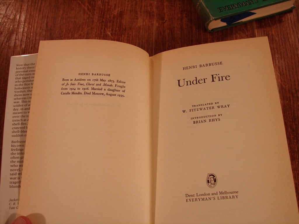 Lot of 4 copies of Under Fire by Henri Barbusse - 5