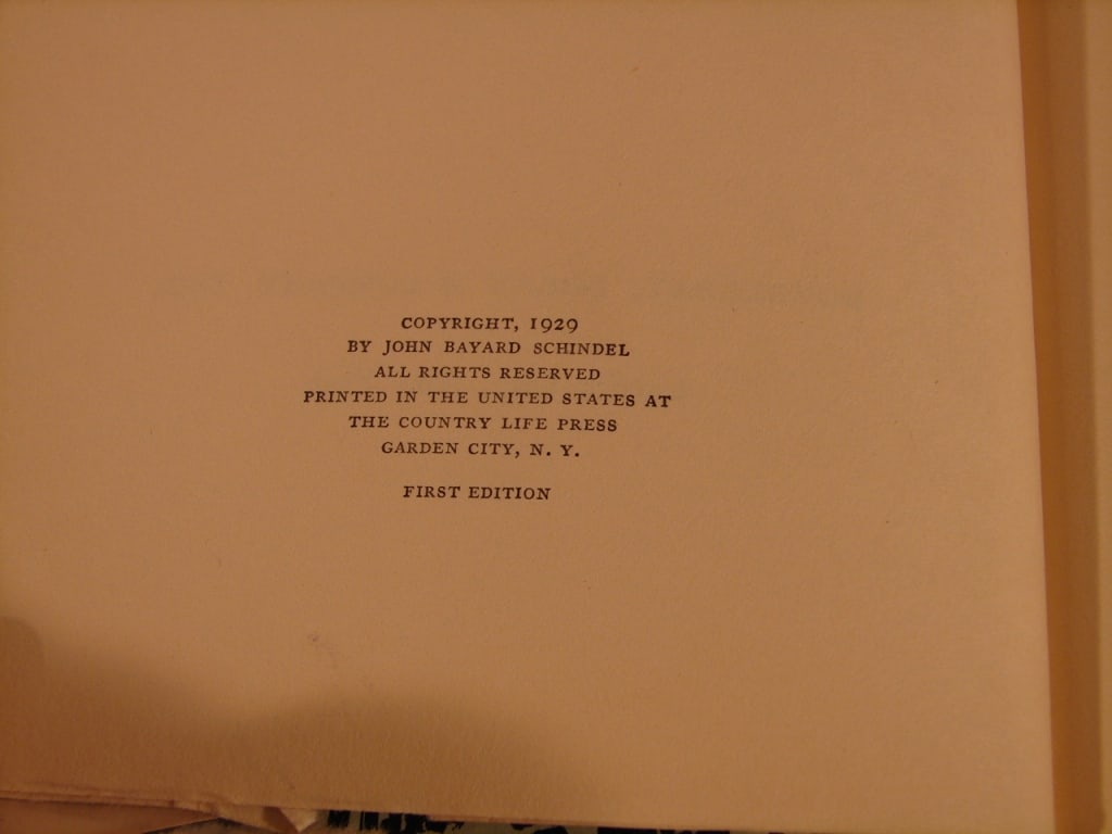 First Edition by Bayard Schindel - 4