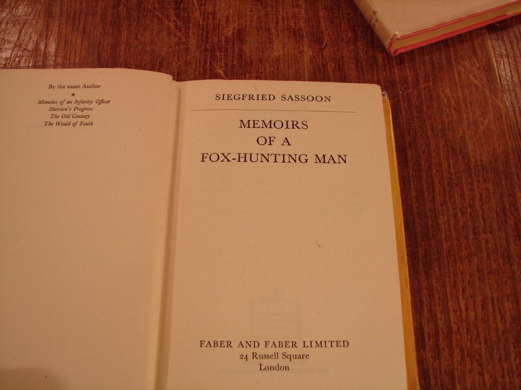 Lot of 3 Siegfried Sassoon novels - 6