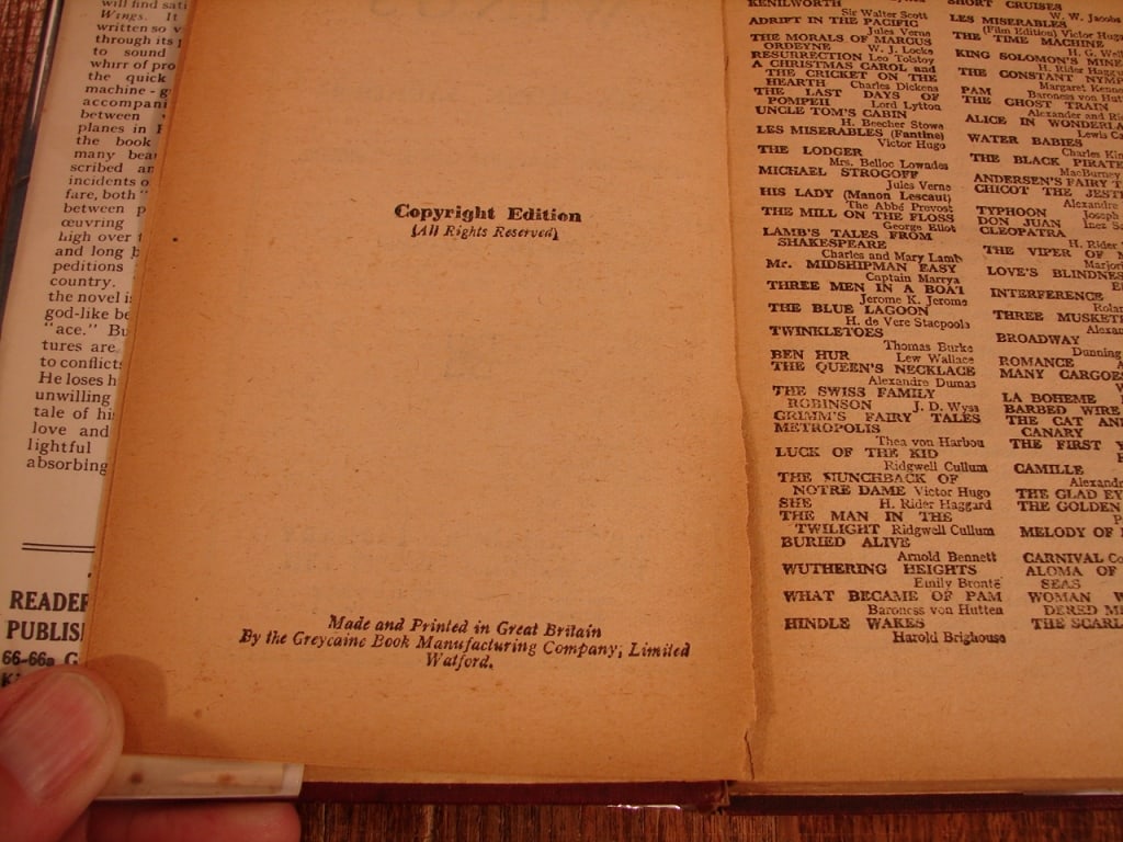 First Edition. Wings by John Monk Saunders - 4