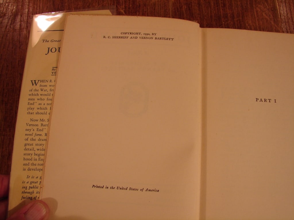 Lot of 3 copies of Journeys End by R. C. Sheriff - 12