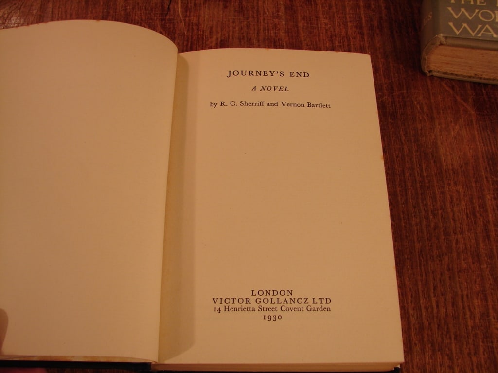 Lot of 3 copies of Journeys End by R. C. Sheriff - 9