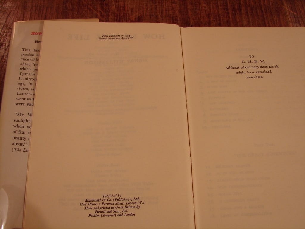Lot of three books written by Henry Williamson - 9
