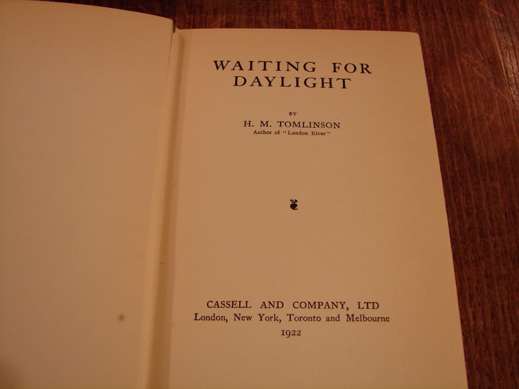 Lot of two H. M Tomilson books First edition - 7