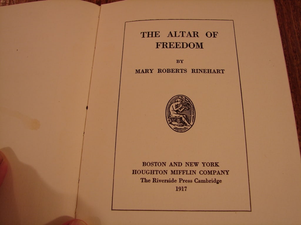 The Alter of Freedom by Mary Roberts Rinehart - 5