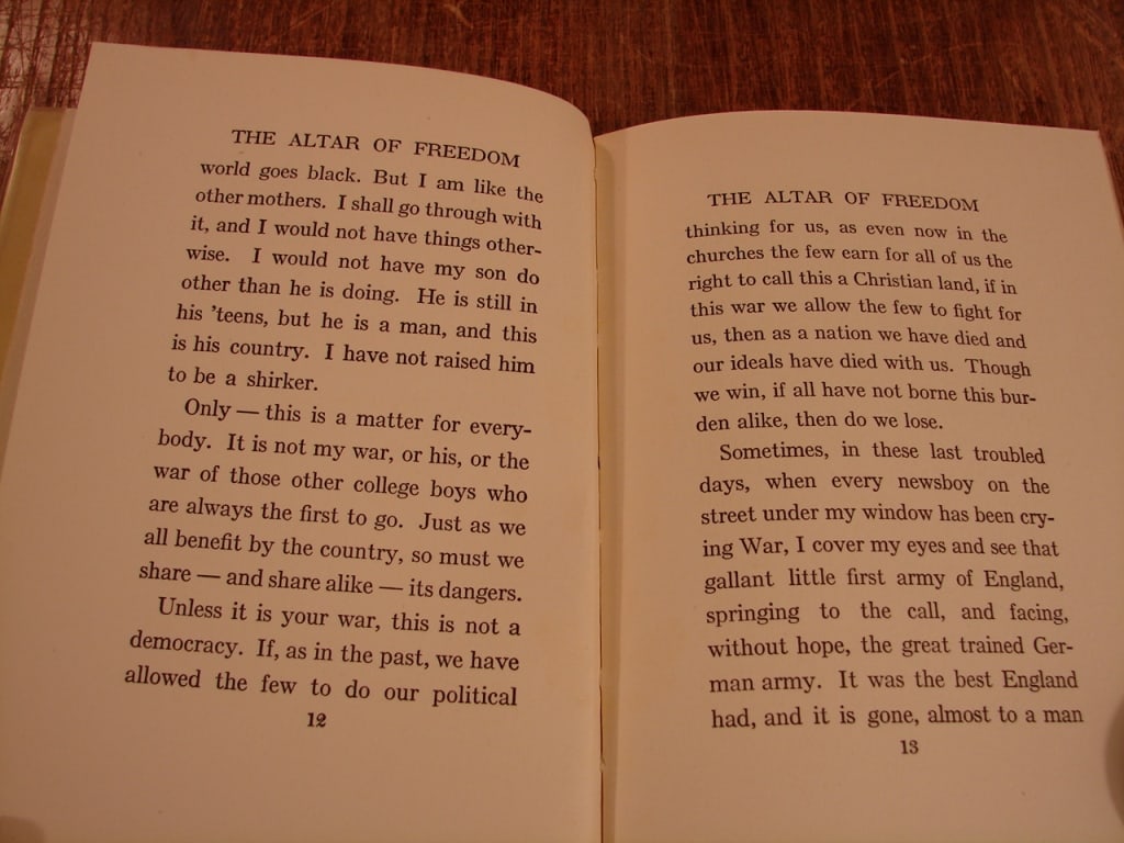 The Alter of Freedom by Mary Roberts Rinehart - 6