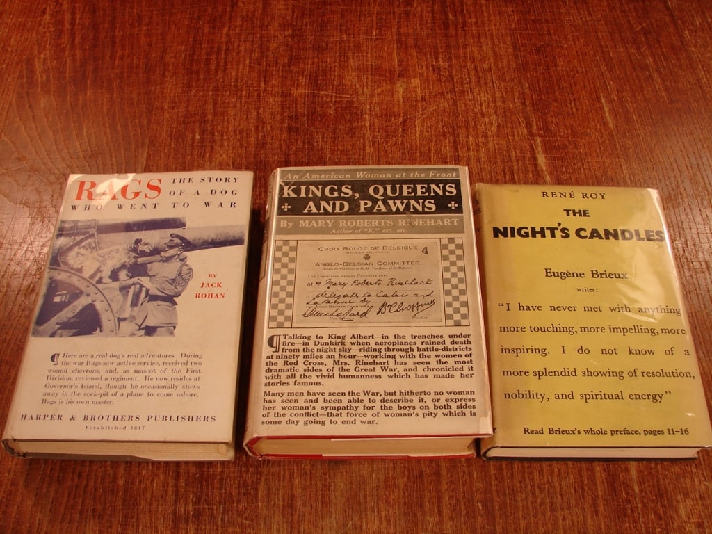 Lot of 3 WWI books from differing subject matter - 2