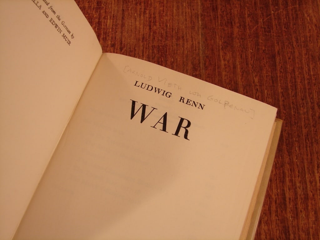 Lot of 2 - War and After War Ludwig Renn 1929 - 5