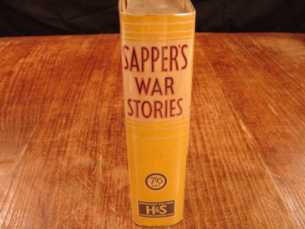 First edition. 'Sapper's War Stories" (1 of 6)