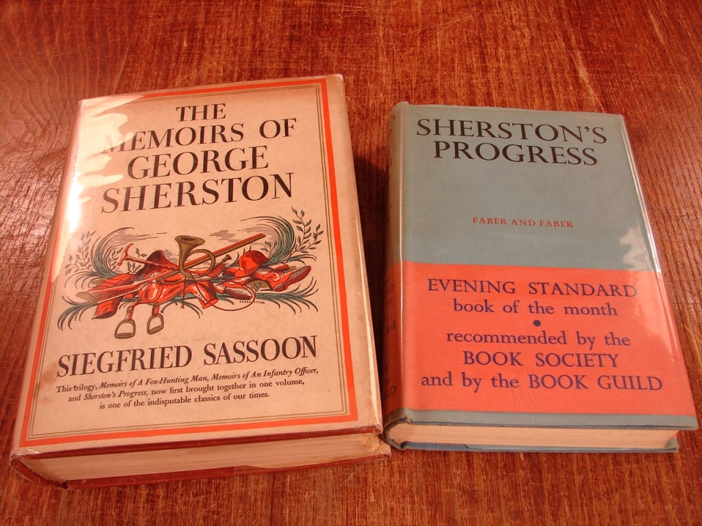 Lot of two Siegfried Sasoon books - 2