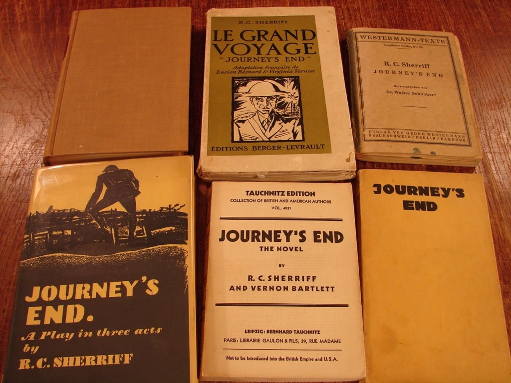 Lot of 6 copies of Journeys End RC Sherriff - 2
