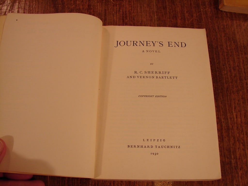 Lot of 6 copies of Journeys End RC Sherriff - 9