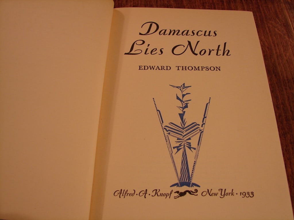 Lot of two Edward Thompson books - 8