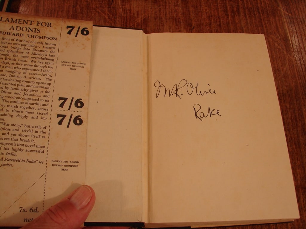Lot of two Edward Thompson books - 7