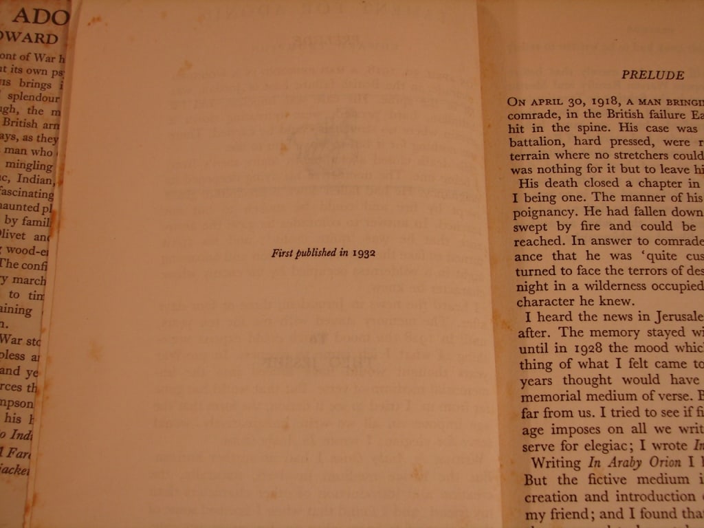 Lot of two Edward Thompson books - 9