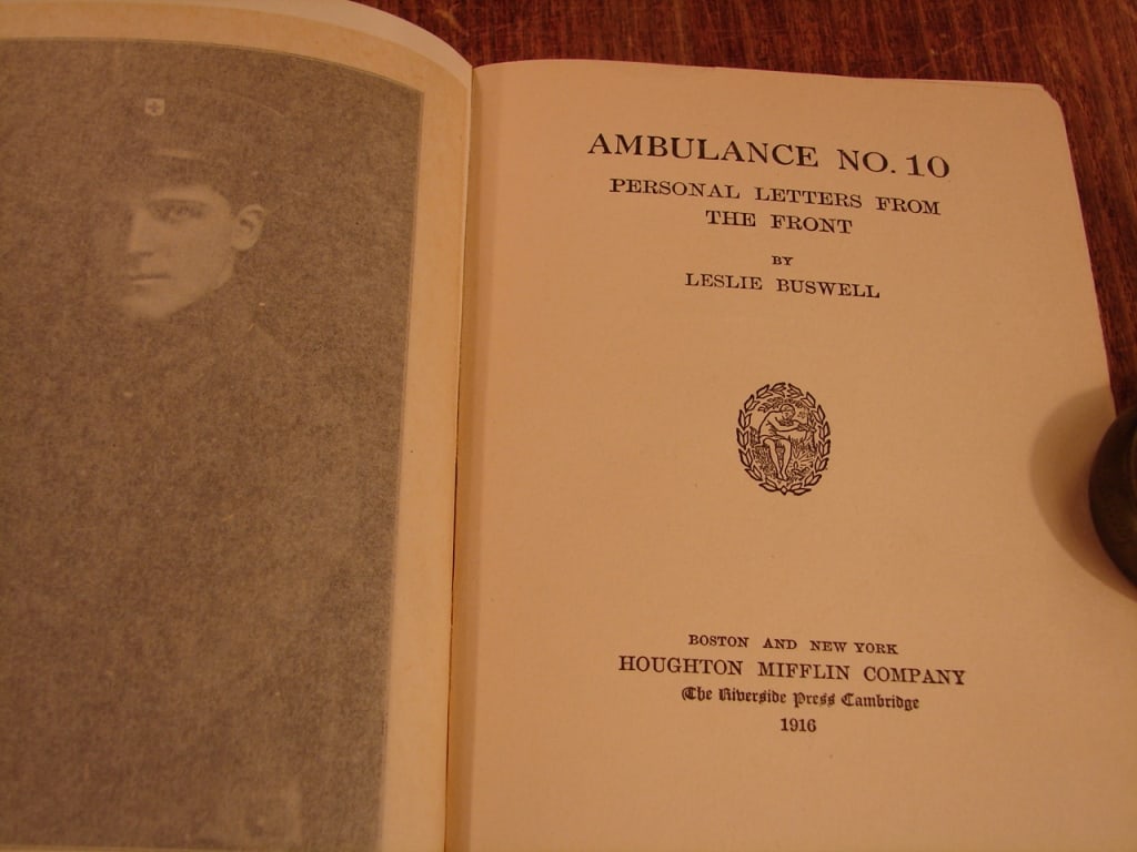 First Edition. Ambulance No 10 Leslie Buswell - 6