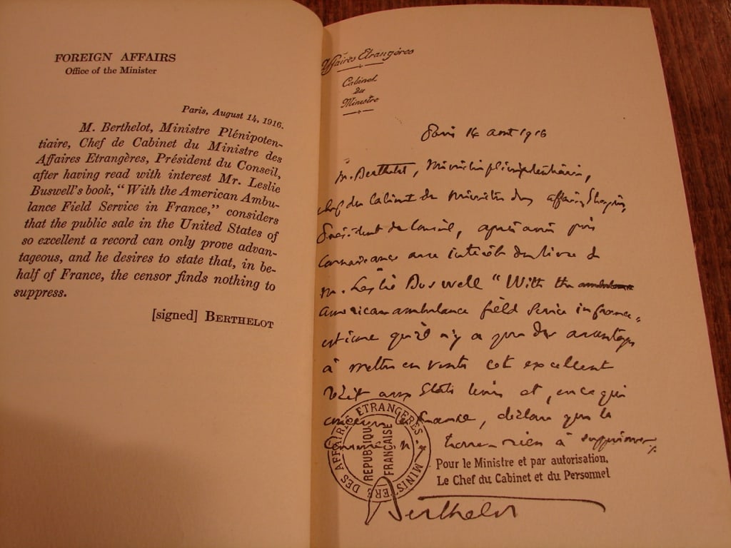 First Edition. Ambulance No 10 Leslie Buswell - 9