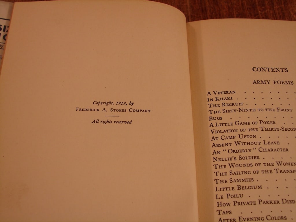 Songs of The Services by Will Stokes NY 1919. - 3